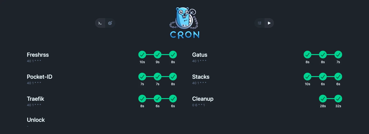 GoCron Web Interface
